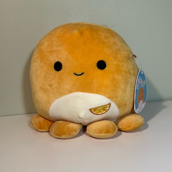 8” Veronica the Octopus - orange slice - Picture 2 of 8